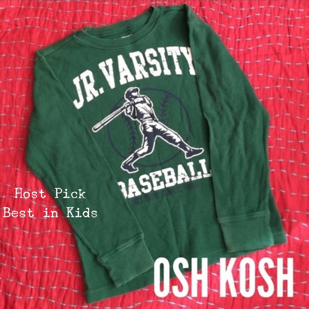 OshKosh, Boys 10, thermal Henley